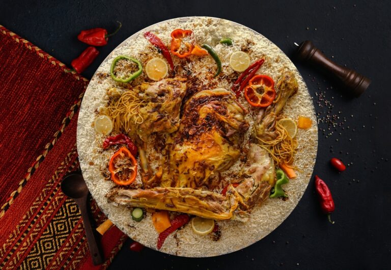 Kabsa,With,Cooked,Meats,-,Mandi,-,Kabsah,-,Meats